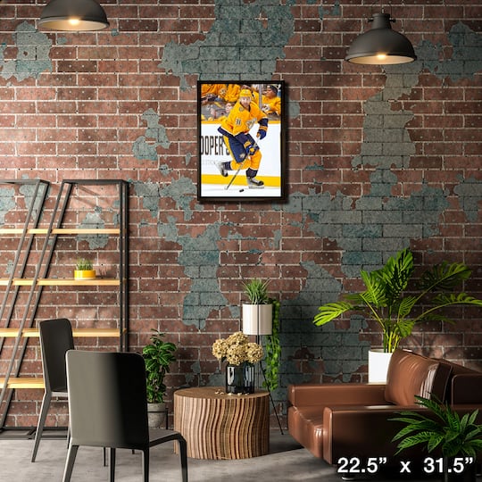 Steven Stamkos 20" x 29" Framed Canvas Nashville Predators 22.5" x 31.5"